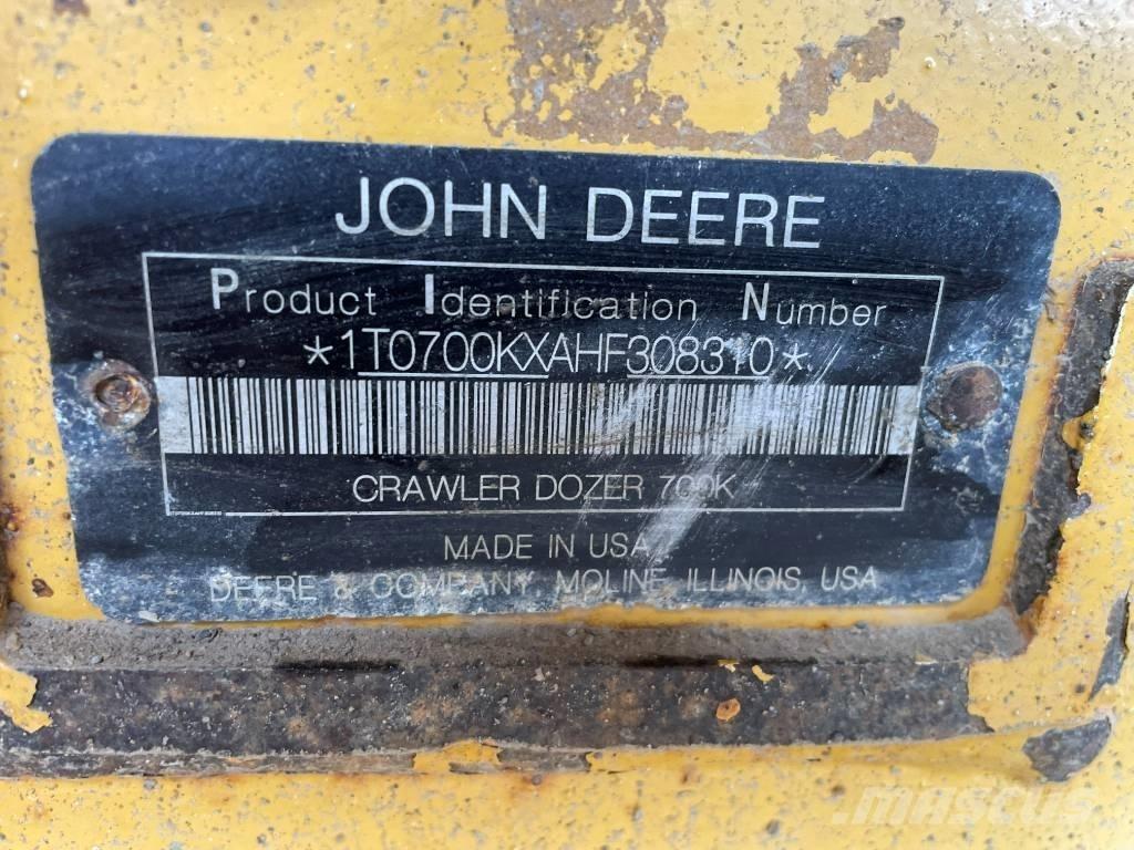 John Deere 700 KLGP Rupsdozers