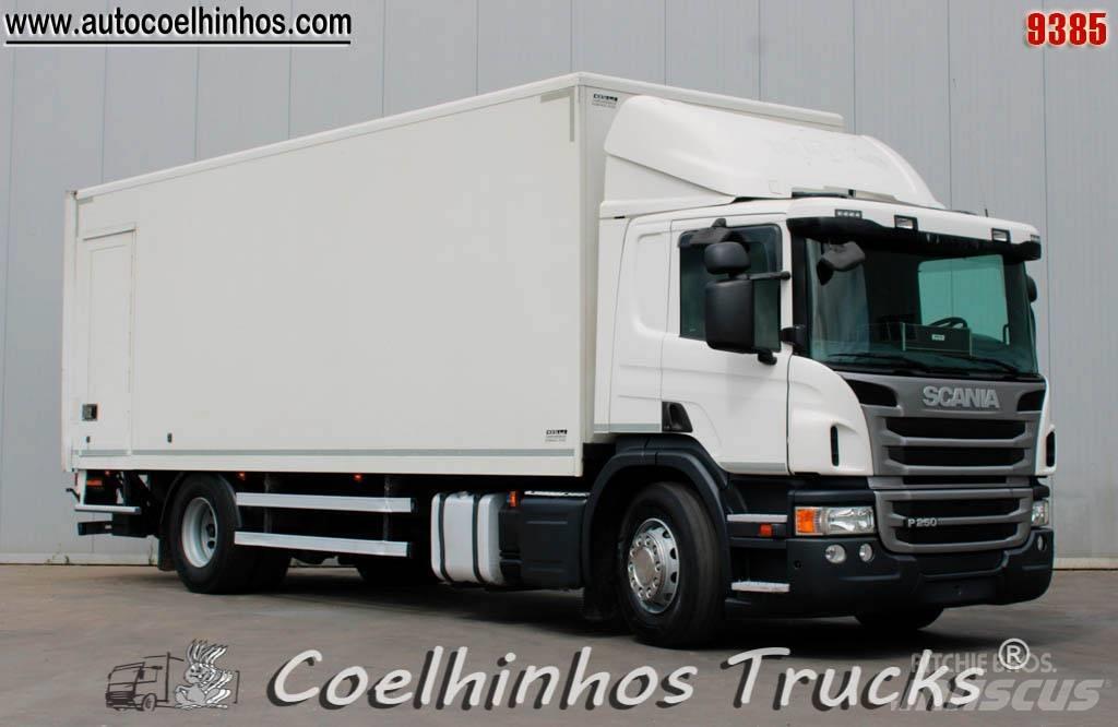 Scania P 250 Bakwagens met gesloten opbouw