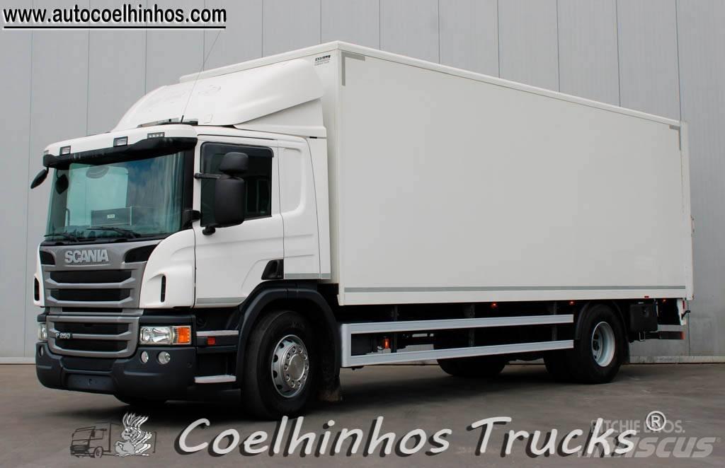Scania P 250 Bakwagens met gesloten opbouw