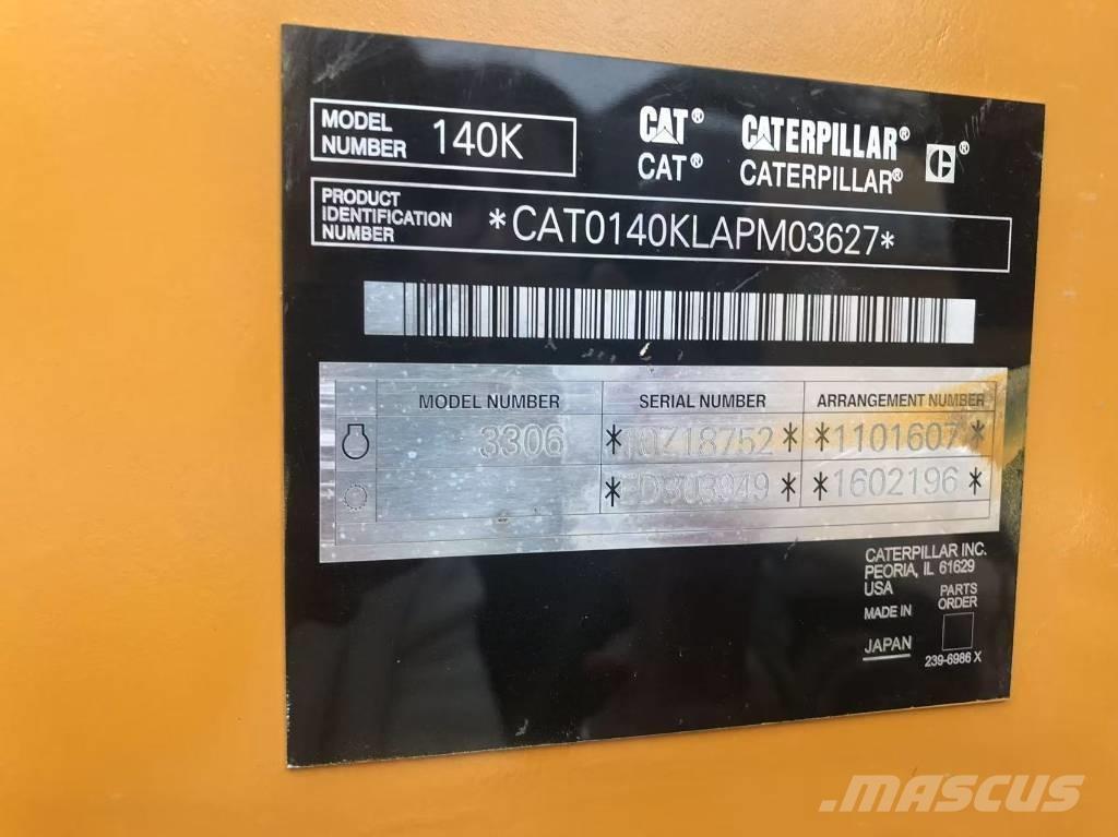 CAT 140k Graders