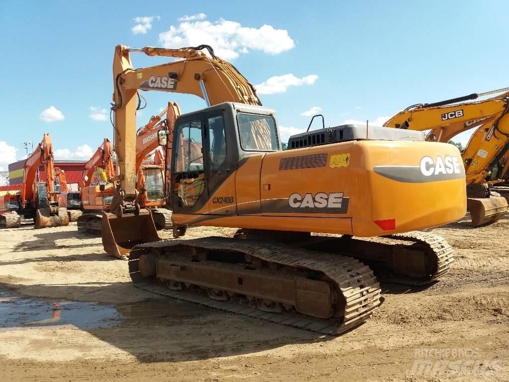 CASE CX 240 B Rupsgraafmachines