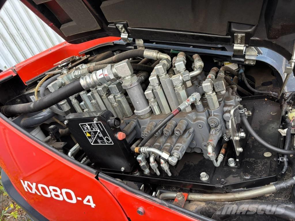 Kubota KX 080-4 Midigraafmachines 7t - 12t