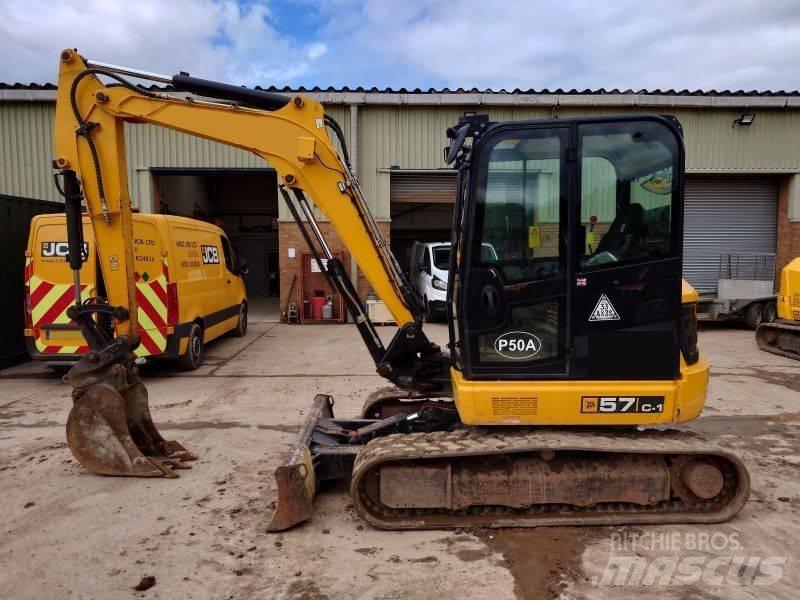 JCB 57 C-1 Minigraafmachines < 7t