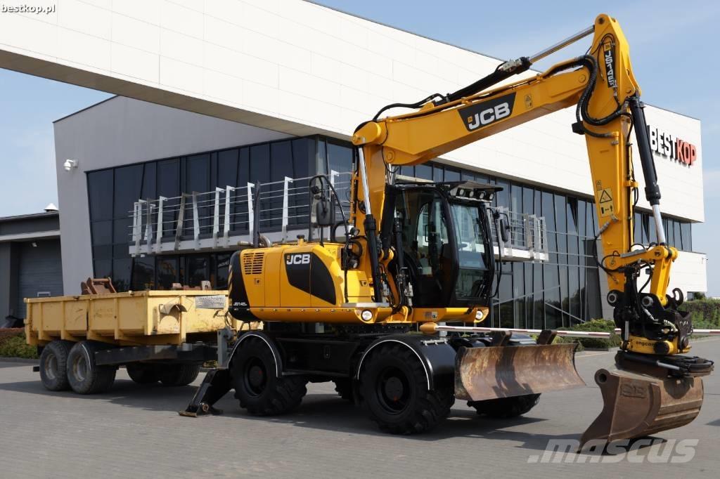 JCB JS 145 W Wielgraafmachines