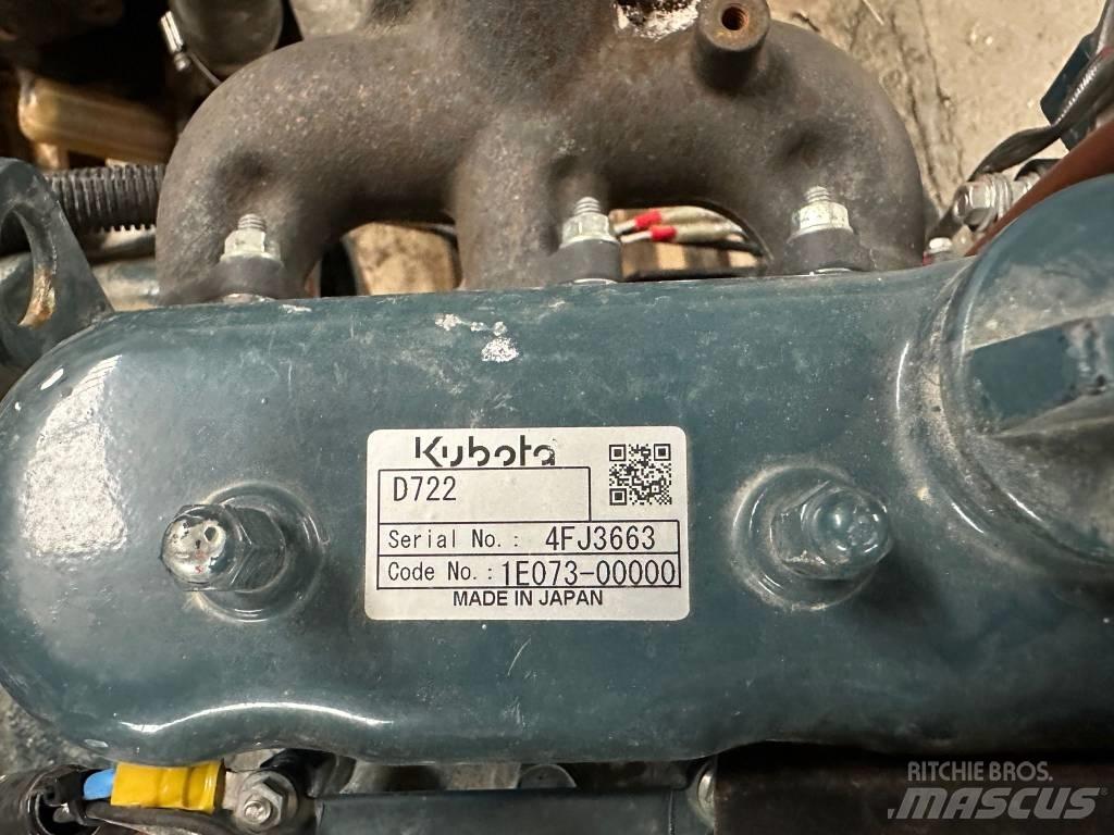 Kubota D 722 ENGINE Motoren