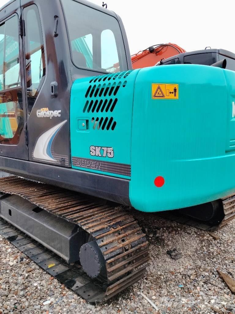 Kobelco SK 75 Rupsgraafmachines