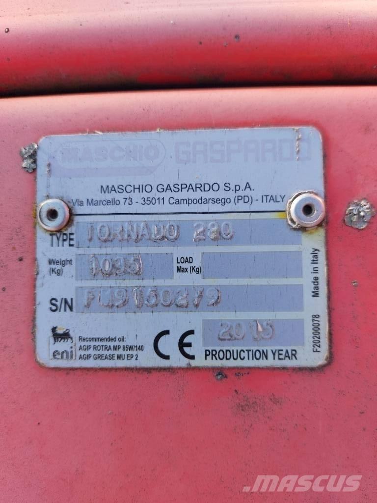 Maschio Tornado 280 Klepelmaaiers