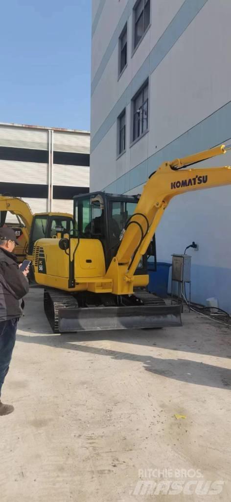 Komatsu PC 56-7 Rupsgraafmachines