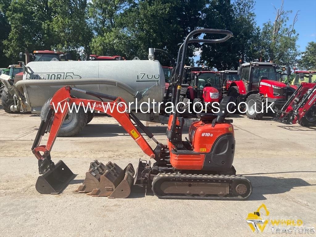 Kubota U 10-3 Minigraafmachines < 7t