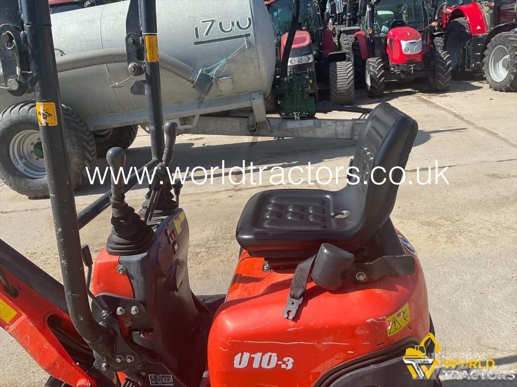 Kubota U 10-3 Minigraafmachines < 7t