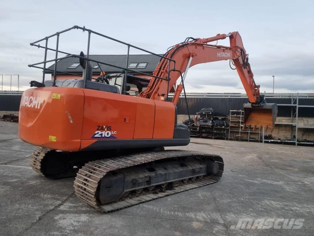 Hitachi 210 Rupsgraafmachines
