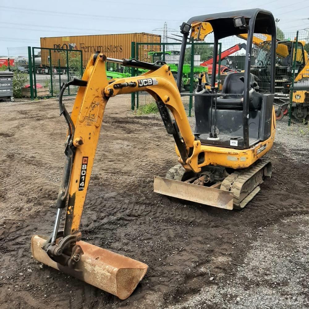 JCB 8014 Minigraafmachines < 7t