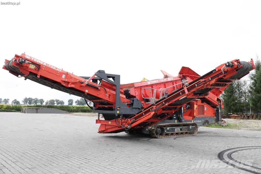 Terex Finlay 873 Mobiele zeefinstallaties