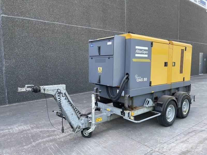 Atlas Copco QAS 80 Diesel generatoren