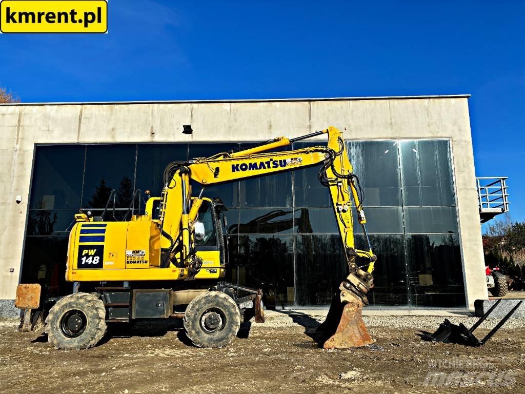 Komatsu PW 148-10 Wielgraafmachines