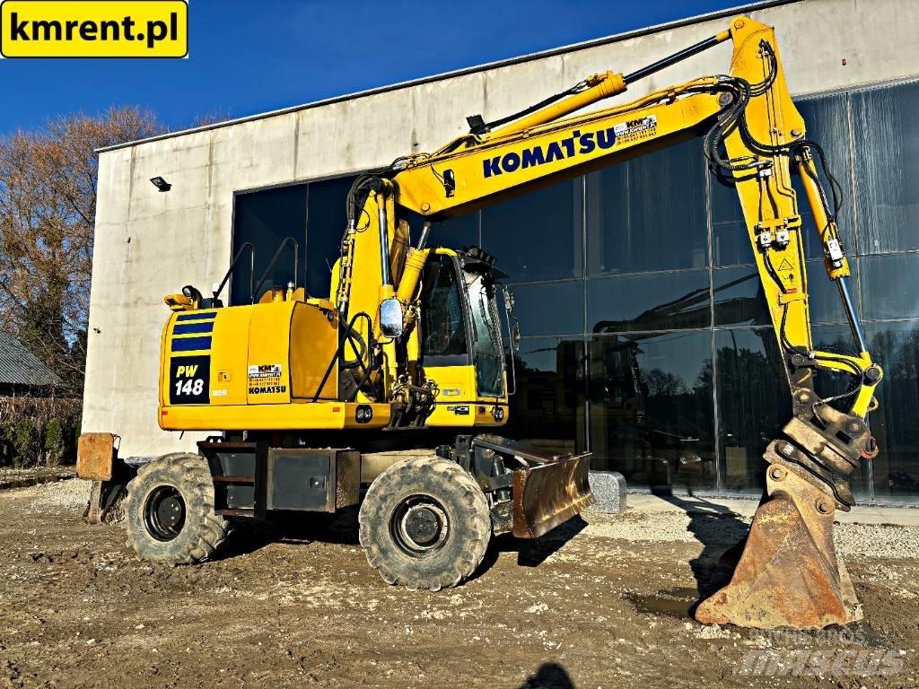 Komatsu PW 148-10 Wielgraafmachines