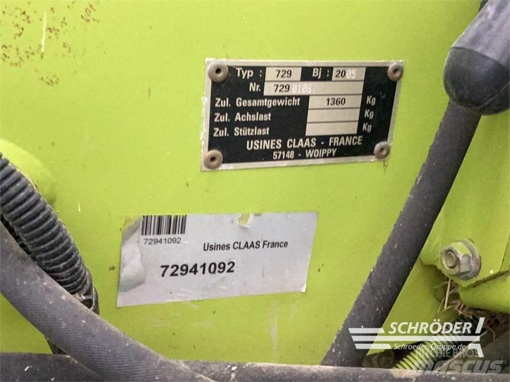 CLAAS UNIWRAP 255 Ronde-balenpersen