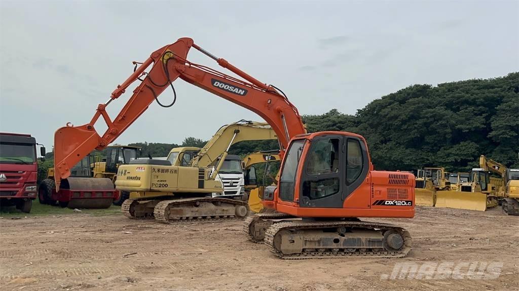 Doosan DX 120 Rupsgraafmachines