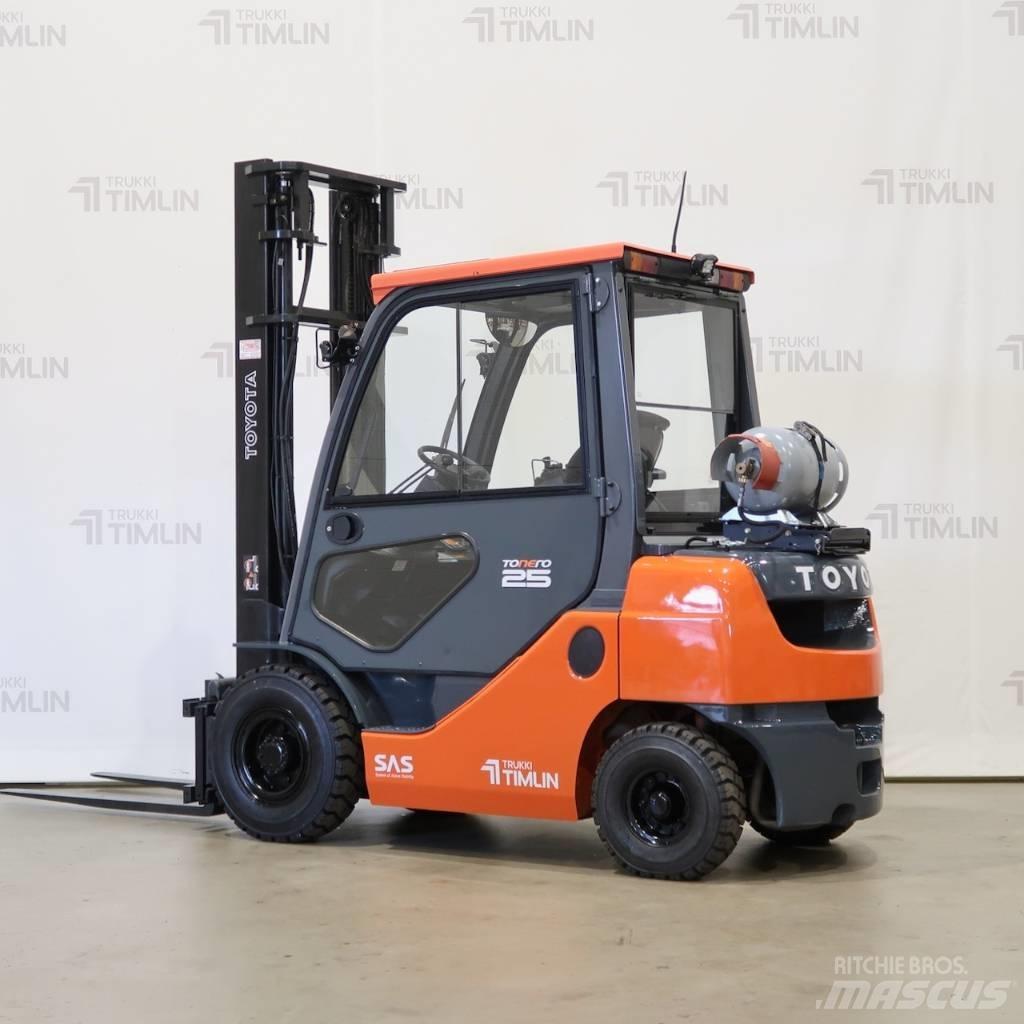 Toyota 02-8FGF25 LPG heftrucks