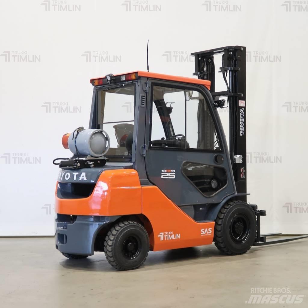Toyota 02-8FGF25 LPG heftrucks