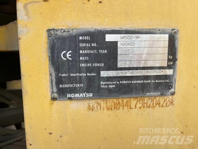 Komatsu WA 500-3H Wielladers