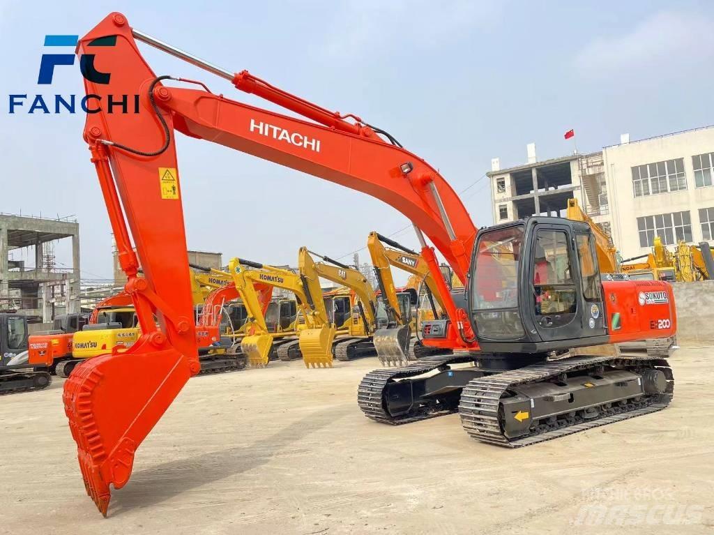 Hitachi EX 200 Rupsgraafmachines