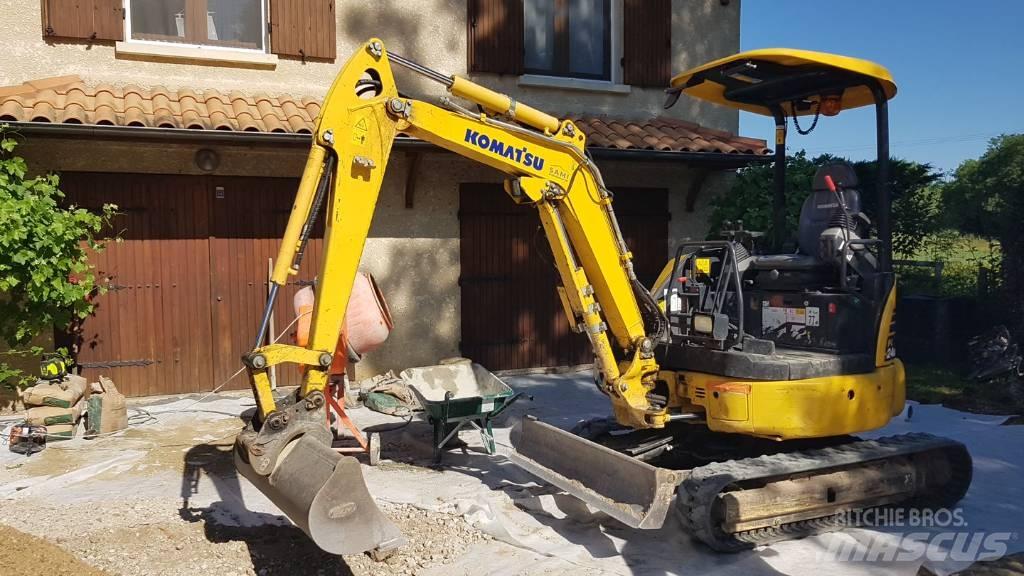 Komatsu PC24MR-5 Minigraafmachines < 7t