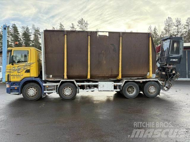 Scania R114 8X2 Hout-Bakwagens