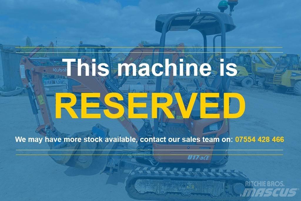 Kubota U 17-3 Minigraafmachines < 7t