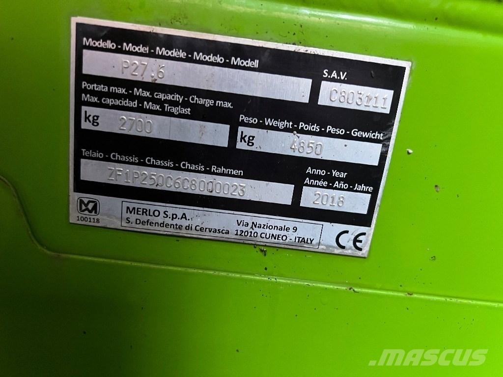 Merlo P 27.6 Verreikers