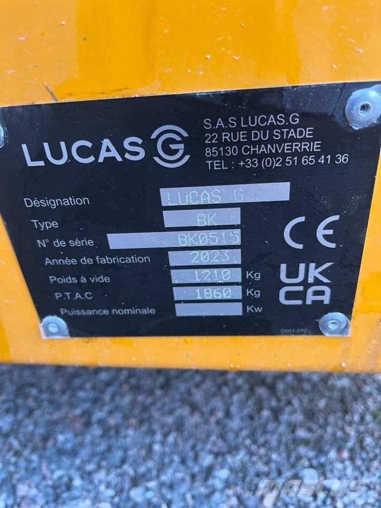 Lucas Raptor BK Balenhakselaars, -snijders en -afwikkelaars