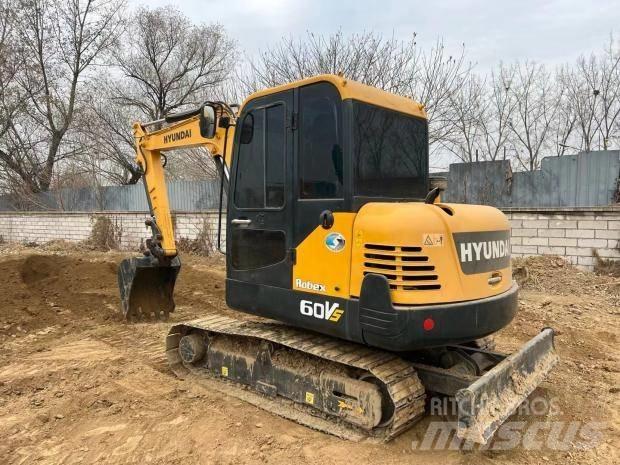 Hyundai 60 W VS Minigraafmachines < 7t