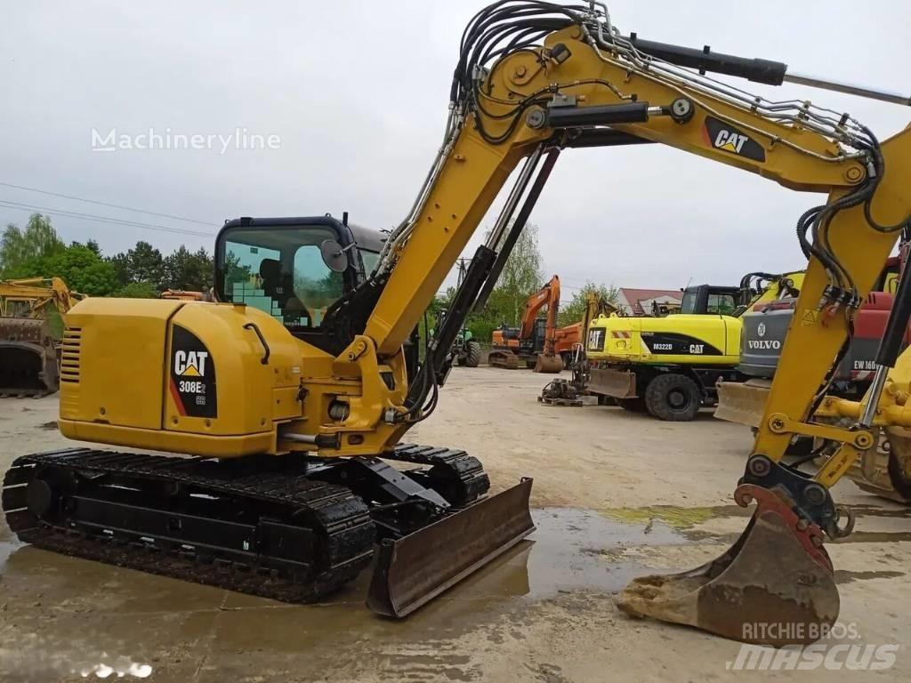 CAT 308E2CR Rupsgraafmachines