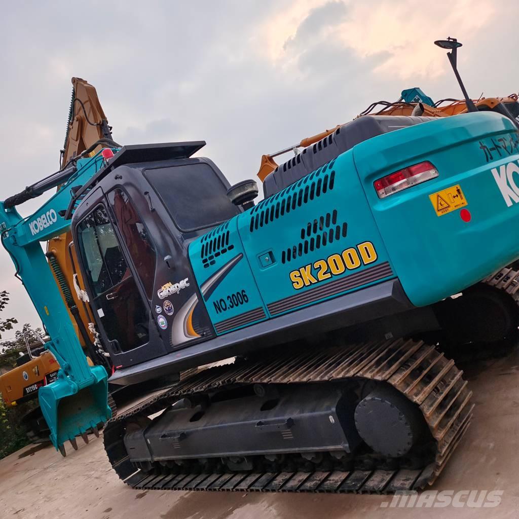Kobelco SK 200-8 Rupsgraafmachines