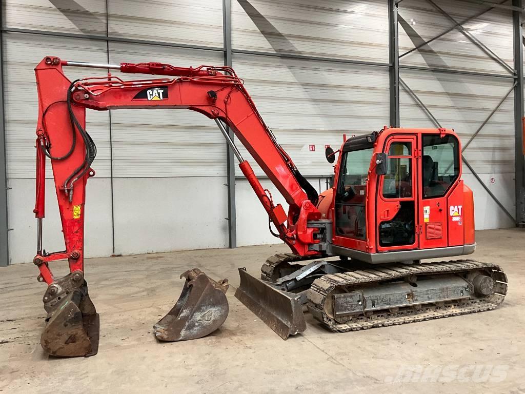 CAT 308 E 2 CR Midigraafmachines 7t - 12t
