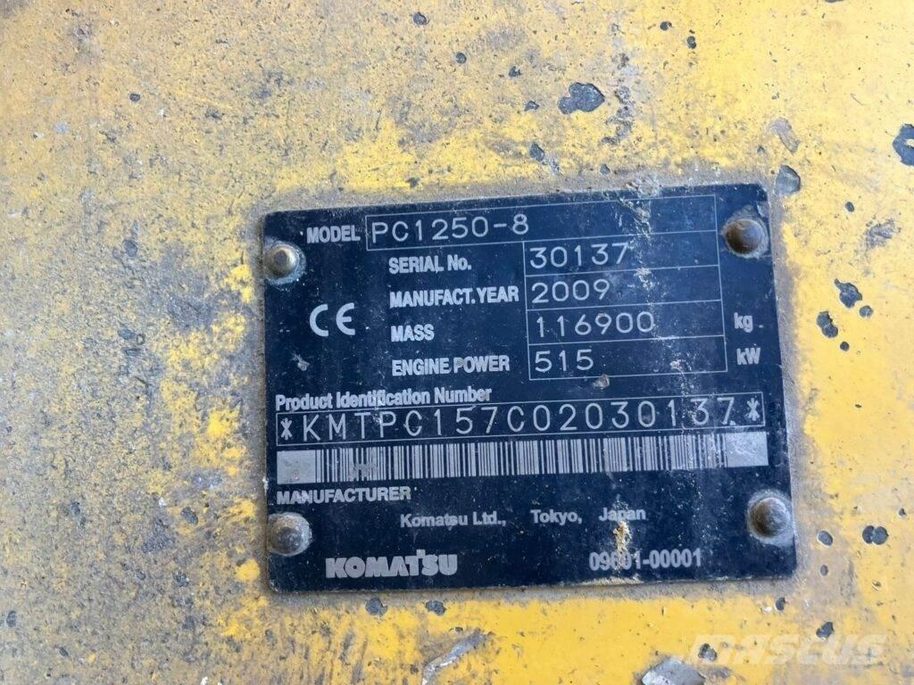 Komatsu PC1250-8 Rupsgraafmachines