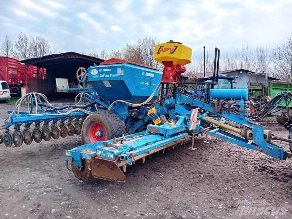 Lemken Solitair 9 Zaaicombinaties