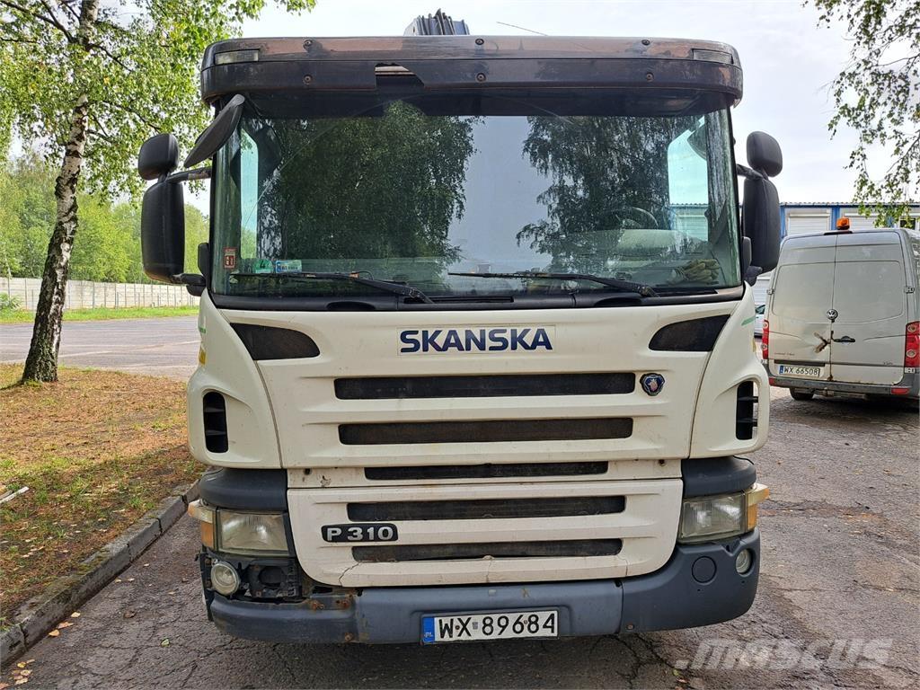 Scania P310 + HR Platte bakwagens