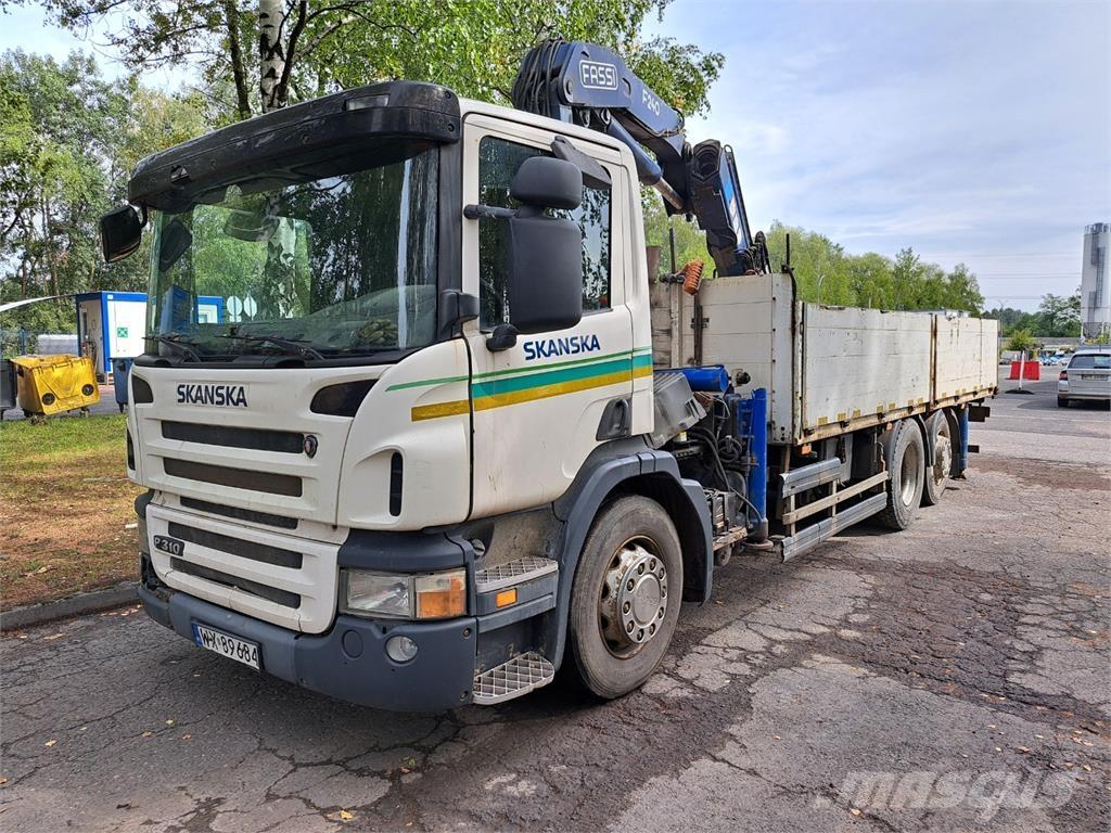 Scania P310 + HR Platte bakwagens