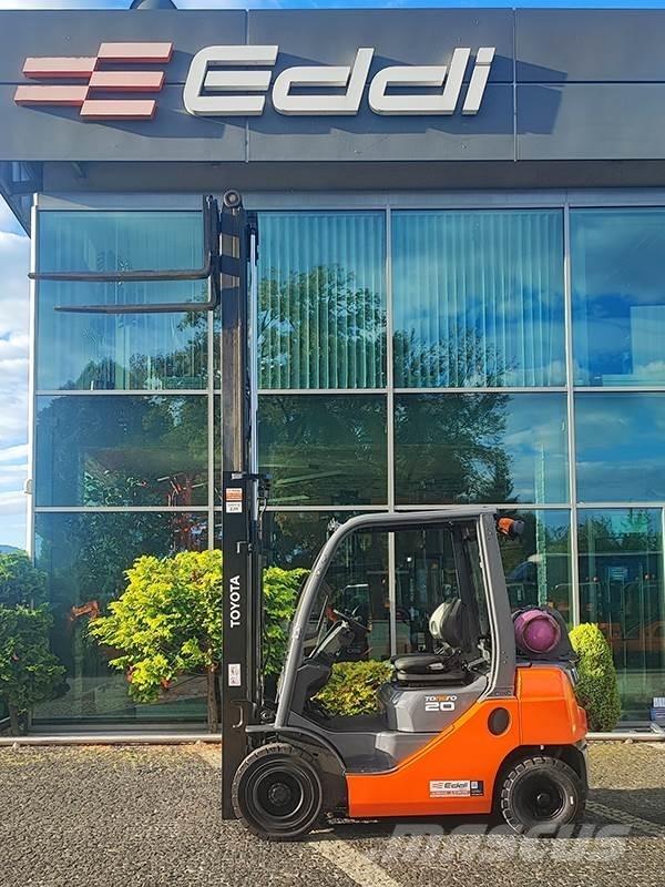 Toyota 02-8FGF20 LPG heftrucks