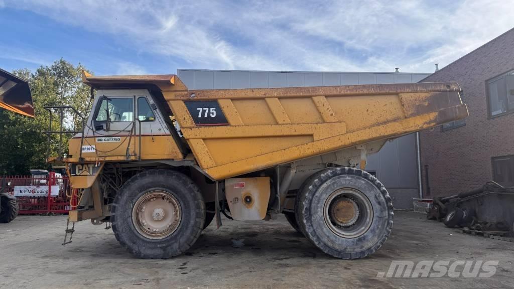 CAT 775 D Starre dumpers
