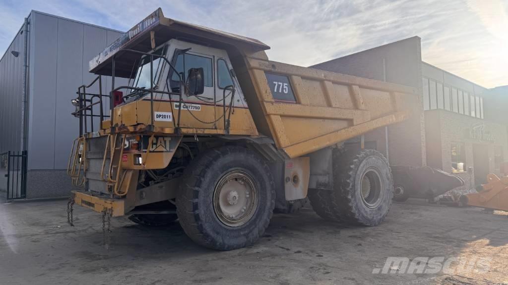 CAT 775 D Starre dumpers