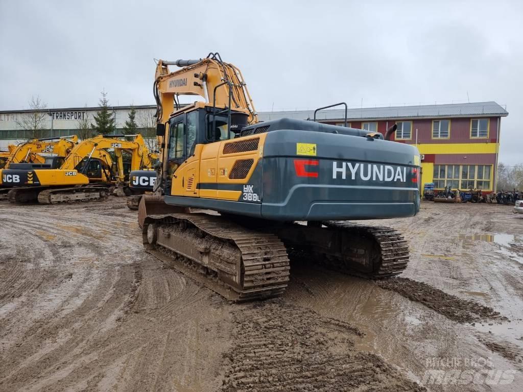 Hyundai HX 300 L Rupsgraafmachines