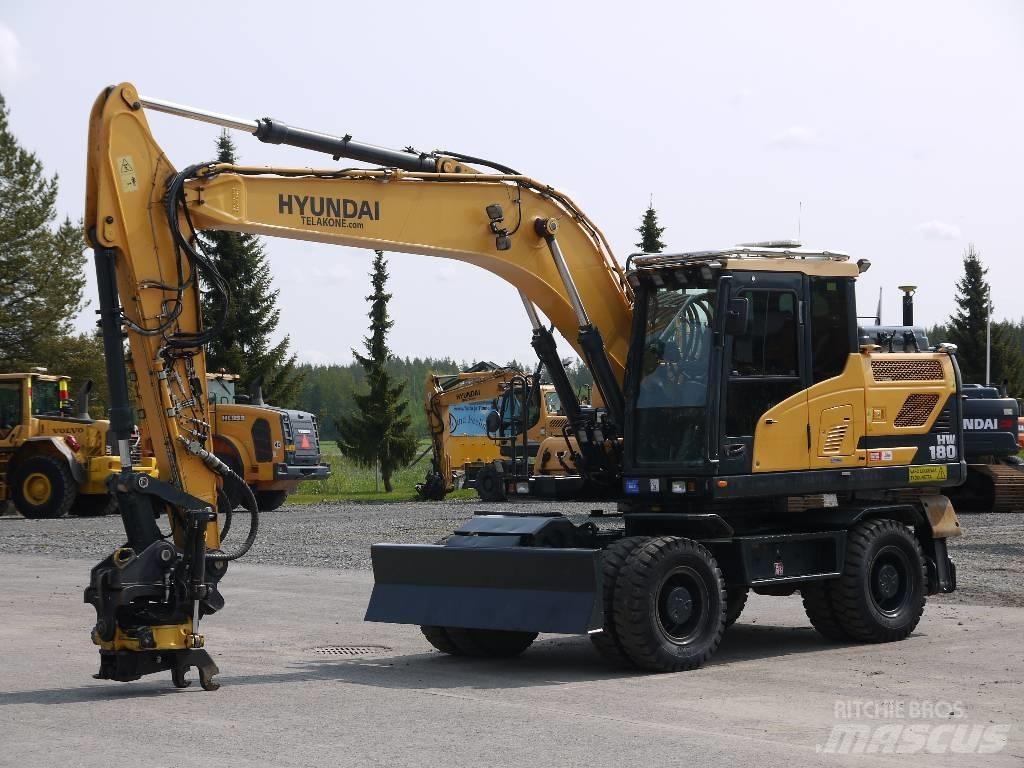 Hyundai HW 180 Wielgraafmachines