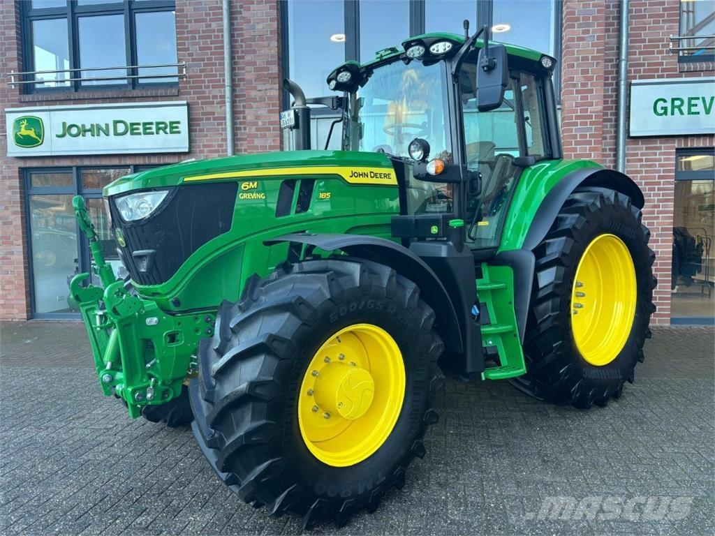 John Deere 6M185 Tractoren