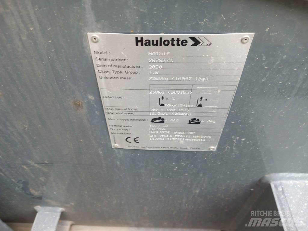 Haulotte HA 15 IP Knikarmhoogwerkers