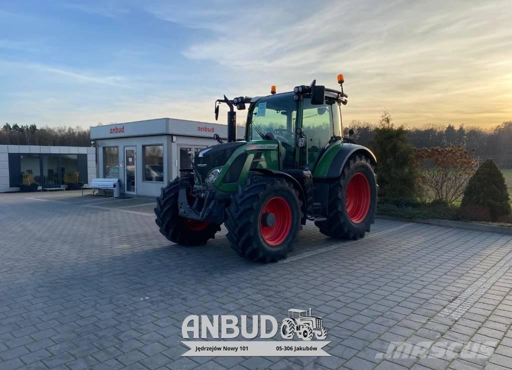 Fendt 516 Vario Tractoren