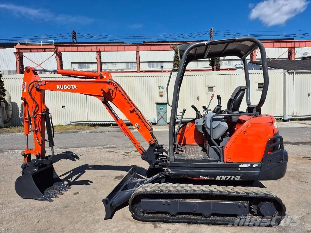 Kubota KX 71-3 Minigraafmachines < 7t