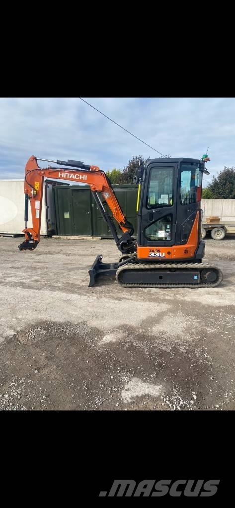  2022 Hitachi 33U-6 Minigraafmachines < 7t