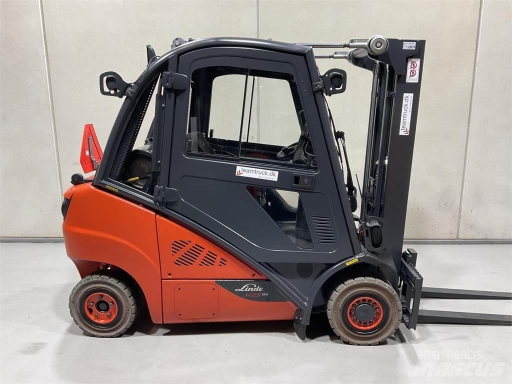 Linde H25T-02 LPG heftrucks